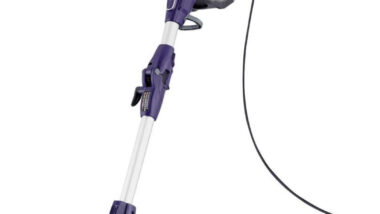 Stick Vacuum Cleaner 115° – Shark Corded Stick Vacuum Cleaner [HV390UK] Lightweight, Purple £120.79 at Amazon
