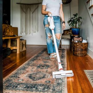 Stick Vacuum Cleaner Powerful & Pretty: This White Vacuum Is My Latest Obsession For Home