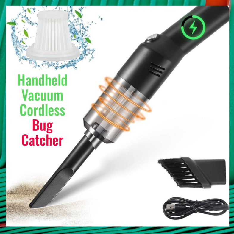 Handheld Vacuum Cordless Bug Catcher