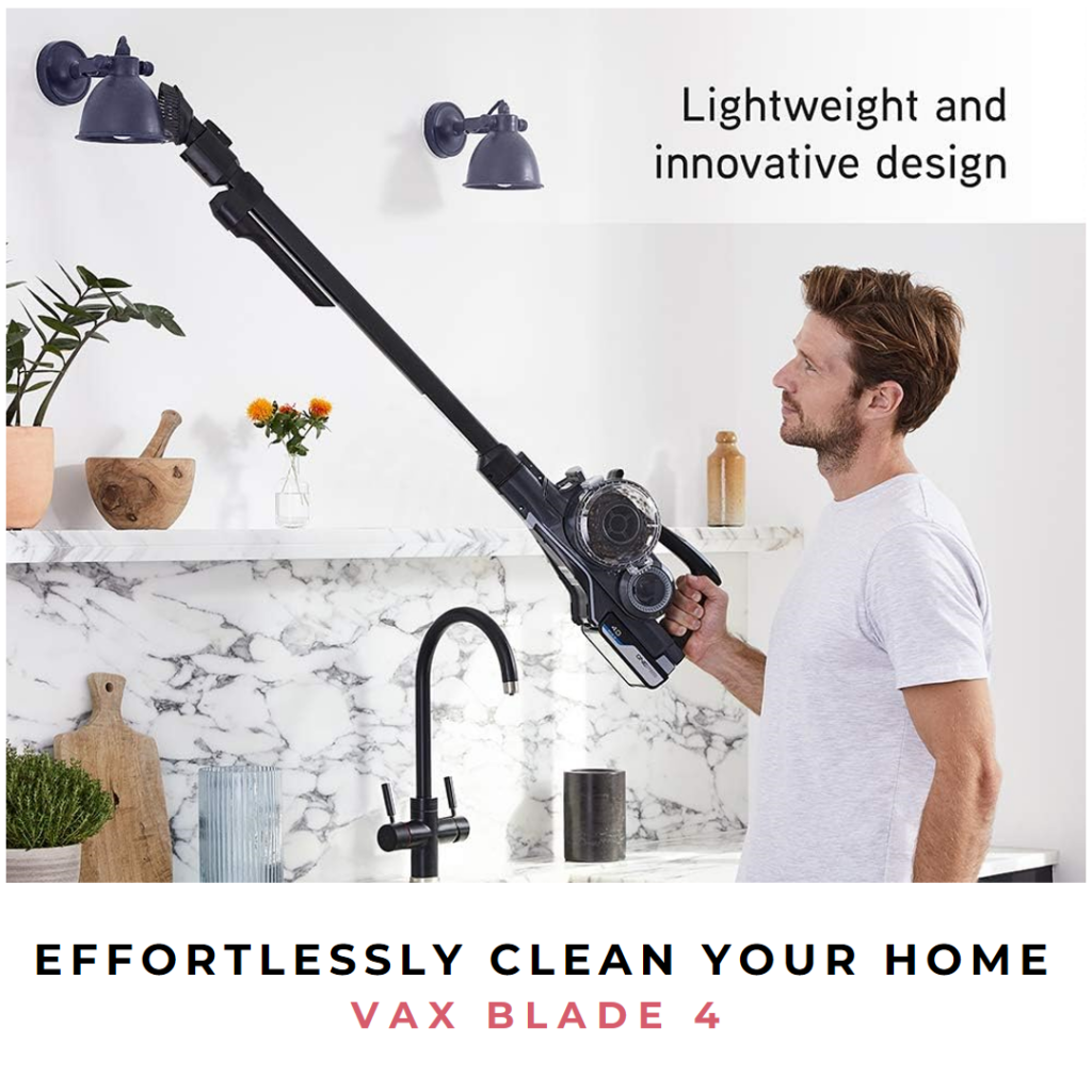 Vax Blade 4 Vacuum Cleaner With its powerful suction and innovative design