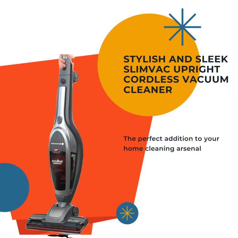 SlimVac Upright Cordless Vacuum Cleaner