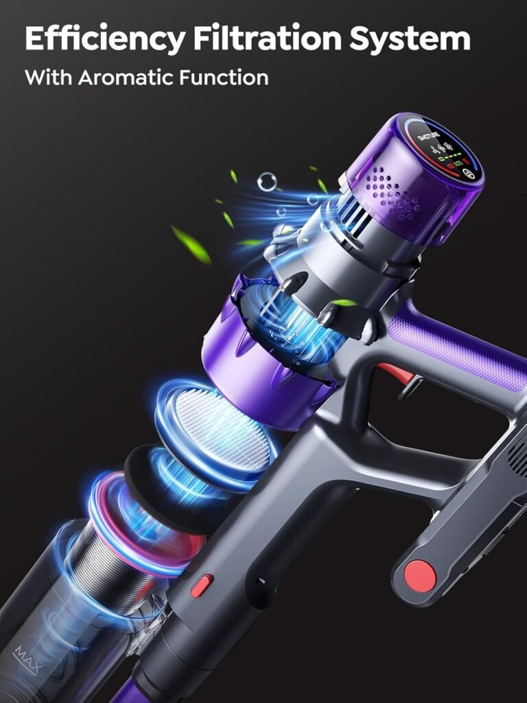 Cordless Vacuum Cleaner 550W Cordless Vacuum Cleaner 550W 45KPA