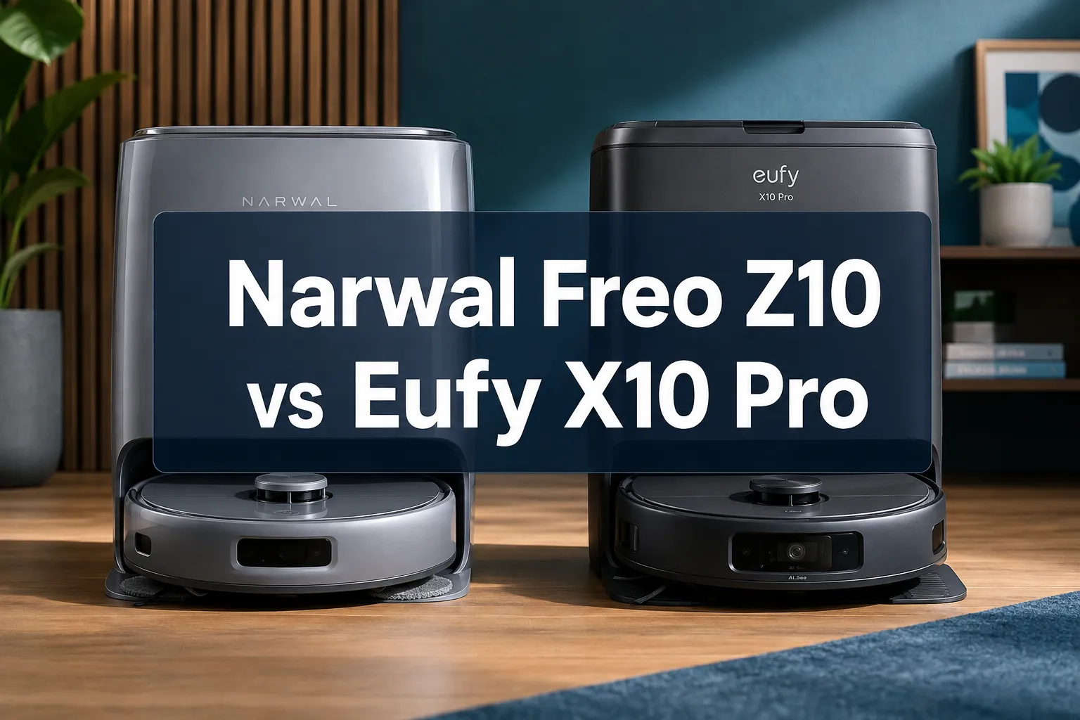 Narwal Freo Z10 and the Eufy X10 Pro